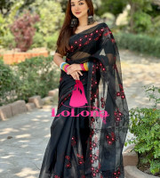 Embroidery Saree Em-143